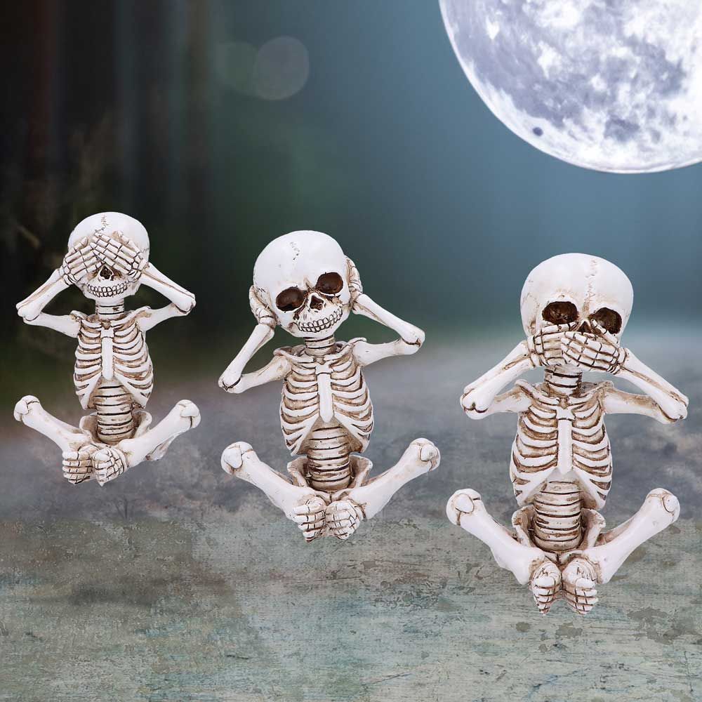 Nemesis Now Three Wise Skellywags Figurines